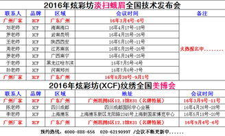 炫彩坊（XCF）全國布局深化 產品交易、技術培訓與代理招募同步推進